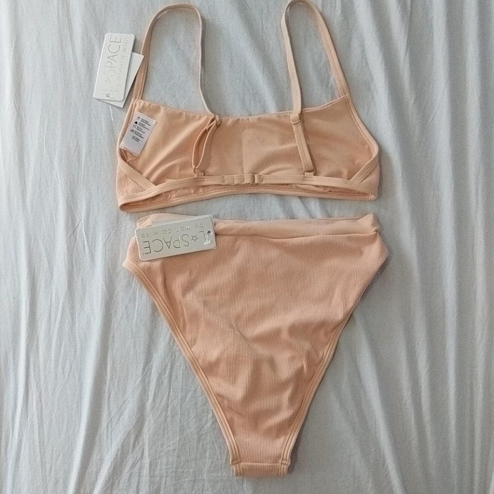 L*Space Gemma Top Frenchi Bottom Bikini High Rise - Picture 7 of 9